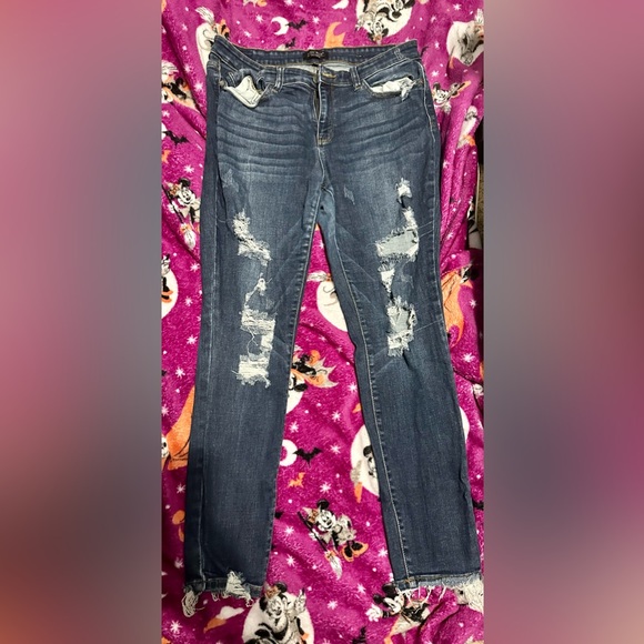 Judy Blue dark washed - Picture 1 of 2